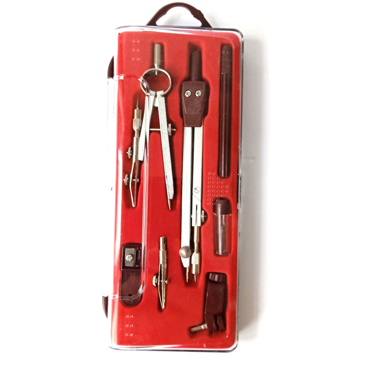 Набір для креслення, 7 предметів, готовальня, фото 1