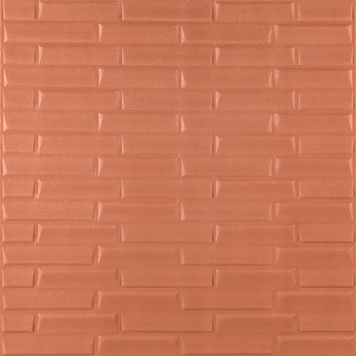 3D панель самоклеюча кладка 700x770x5мм Пудра SW-00001715