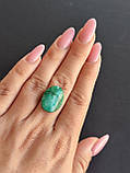 Камінь без оправи смарагд овал. Натуральний кабошон зі смарагду. Розмір 20*15.5*17 мм., фото 7