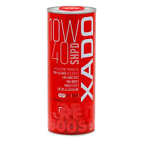 Моторна напівсинтетична олива XADO Atomic Oil 10W-40 SHPD (SL/CI-4) RED BOOST ХА 26149 1л