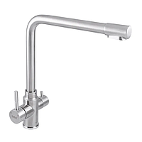 Смеситель для кухни Haiba SUS 021 с выходом для питьевой воды (HB3908) TAVIX