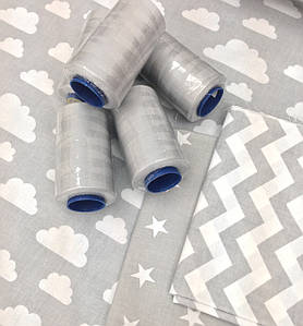 Нитка швейна 40/2, світло-сіра 4000 ярдів