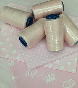 Нитка швейна 40/2, світло-рожева 4000 ярдів