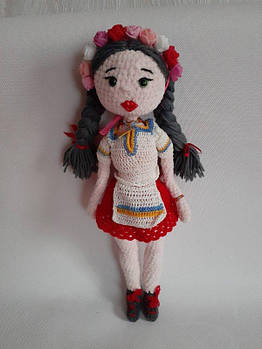 М'яка іграшка амігурумі лялька Україночка в асортименті ЛО113 G-Rich