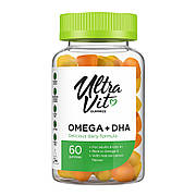 Жувальні таблетки VPLab Omega 3 + DHA 60 gummies (2023-10-4255)