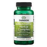 Капсули Adaptogenic Herbal Complex (Rhodiola Ashwagandha Ginseng) - 60caps (100-43-2350147-20)