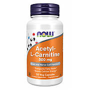 Капсули Acetyl L-Carnitine 500mg - 50 vcaps (100-58-5578635-20)