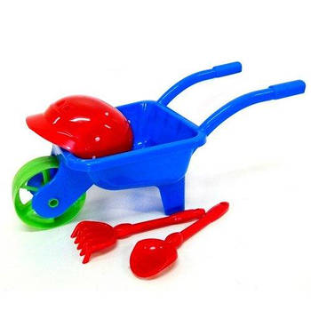 Тачка з каскою, лопатою та граблями 01-125 G-Rich