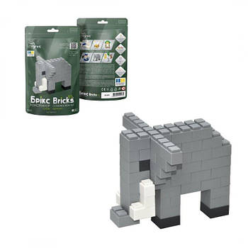 Конструктор "Брікс" слон 85 елементів, Tigres 40006 G-Rich