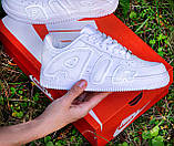 Кросівки жіночі Найк Nike Air Force 1 Low Cactus Plant Flea Market White FQ7069-100, фото 3