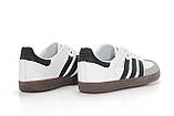 Кросівки жіночі Адідас Adidas Samba Og White Black Granite B75806, фото 3