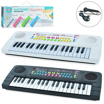 Дитячий Синтезатор 37 клавіш, мікрофон Q-802-802A G-Rich