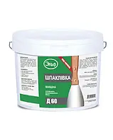 Шпаклівка акрилова Д60 17кг для внутрішніх оздоблювальних робіт