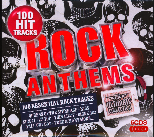 Various Artists – Rock Anthems (5cd, Box Set) (2014) (CD Audio)