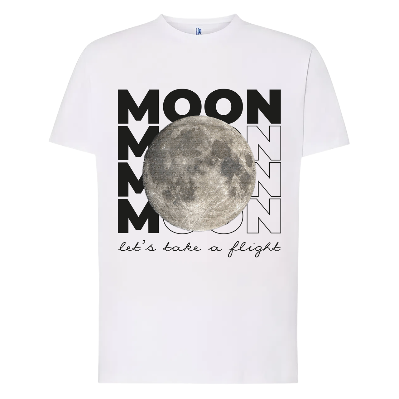 Футболка жіноча "Moon" Білий, XS, фото 1