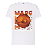 Футболка чоловіча "Mars" Білий, XS