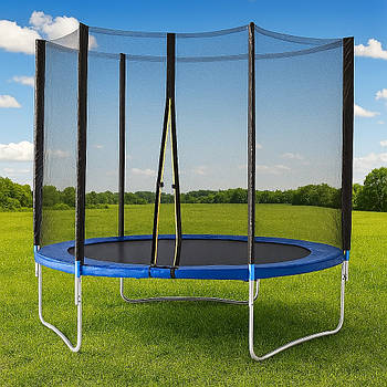 Батут дитячий 312 см стрибковий FunHit  + захисна сітка