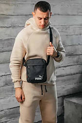 Модна чоловіча спортивна сумка з логотипом