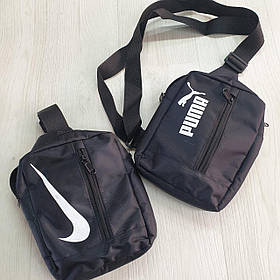 Чоловіча сумка через плече з лого