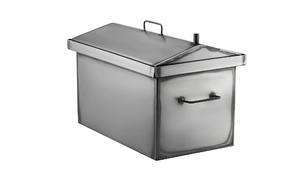 Коптильня гарячого копчення "L" з піддоном 1.5 мм, 2 яруси та 3 гачки + подарунок, фото 1