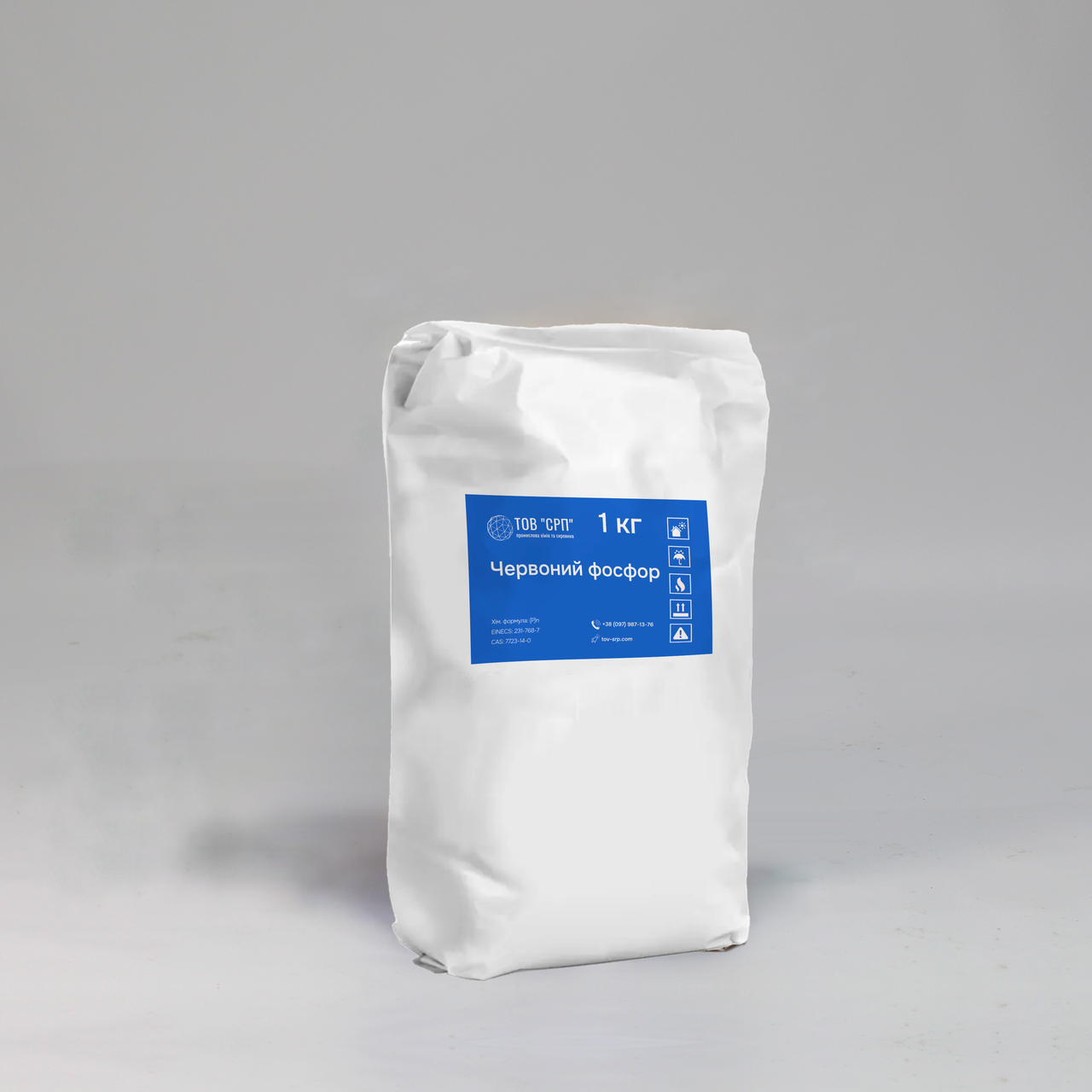 Фосфор червоний упаковка1кг