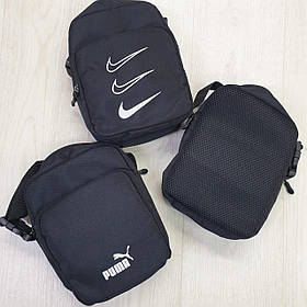 Чоловіча стильна сумка через плече з лого