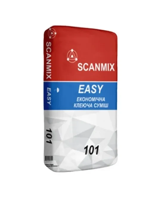 101 SCANMIX EASY Суміш клеюча (25кг), фото 1