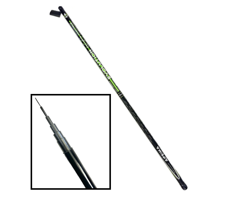 Вудлище Feima Evolution Pole махове 7 м Карбон без кілець тест 10–30 г