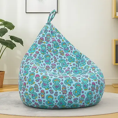 М'яке крісло мішок груша Ведмедик для дитини / Безкаркасне сидіння для дитячої кімнати Оксфорд пінопласт