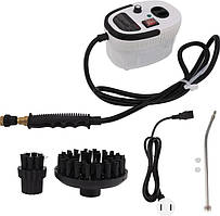 Компактний пароочисник для прибирання дому, парогенератор, 2500 Вт, 1.2 л 7 насадок