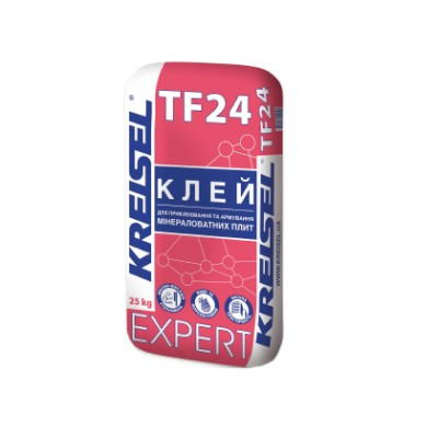Клей для мінеральної вати Kreisel TF-24 Expert (армування) (25 кг), фото 1