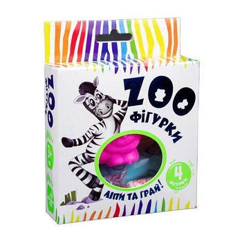 Набір для творчості "Zoo фігури" укр. 32059S G-Rich