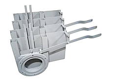 Шиберна заслінка ( напівборт) ЗС-30М