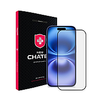 Захисне скло NEU Chatel Corning Gorilla Glass для iPhone 16 Front Black
