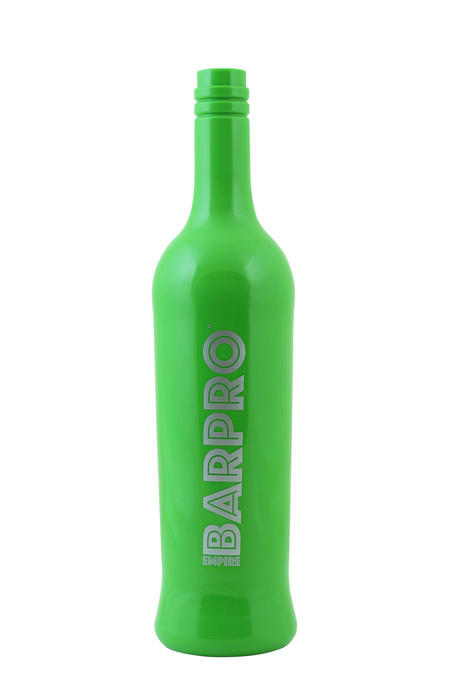 Пляшка для флейрингу зеленого кольору H 30 см BARPRO ( шт.) Тренд!