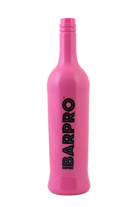 Пляшка для флейрингу ріжкового кольору H 30 см BARPRO ( шт.) Тренд!