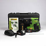 Акумуляторний безщітковий перфоратор Procraft PHA40 (2.6 Дж, 2 АКБ 20В на 4 Ач та ЗП, в кейсі) Прокрафт PHA40, фото 9