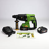 Акумуляторний безщітковий перфоратор Procraft PHA40 (2.6 Дж, 2 АКБ 20В на 4 Ач та ЗП, в кейсі) Прокрафт PHA40, фото 8