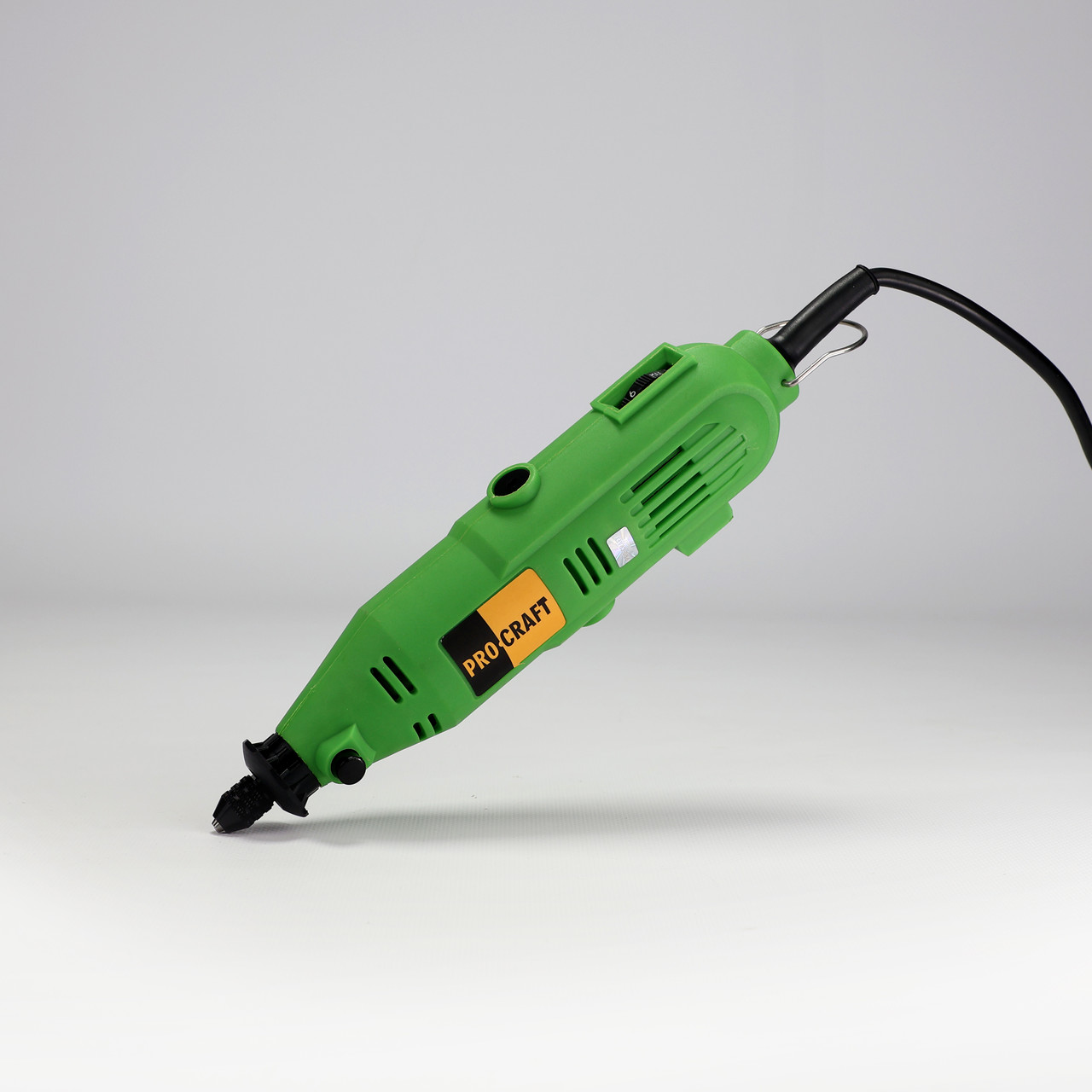 Гравірувальна машина Procraft PG400 (130 Вт) з насадками в кейсі + патрон. Гравер Прокрафт PG-400, фото 1