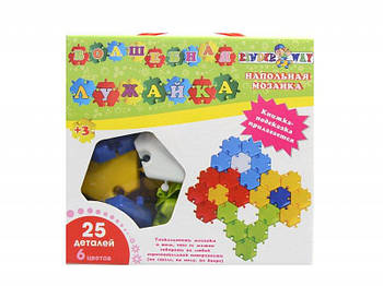Мозаїка-пазл "Б" 25 деталей 30-050 G-Rich