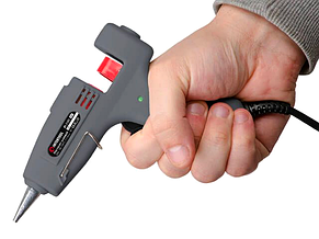 Пістолет клейовий 20(65) Вт 7-7.5 мм INTERTOOL RT-1101, фото 3