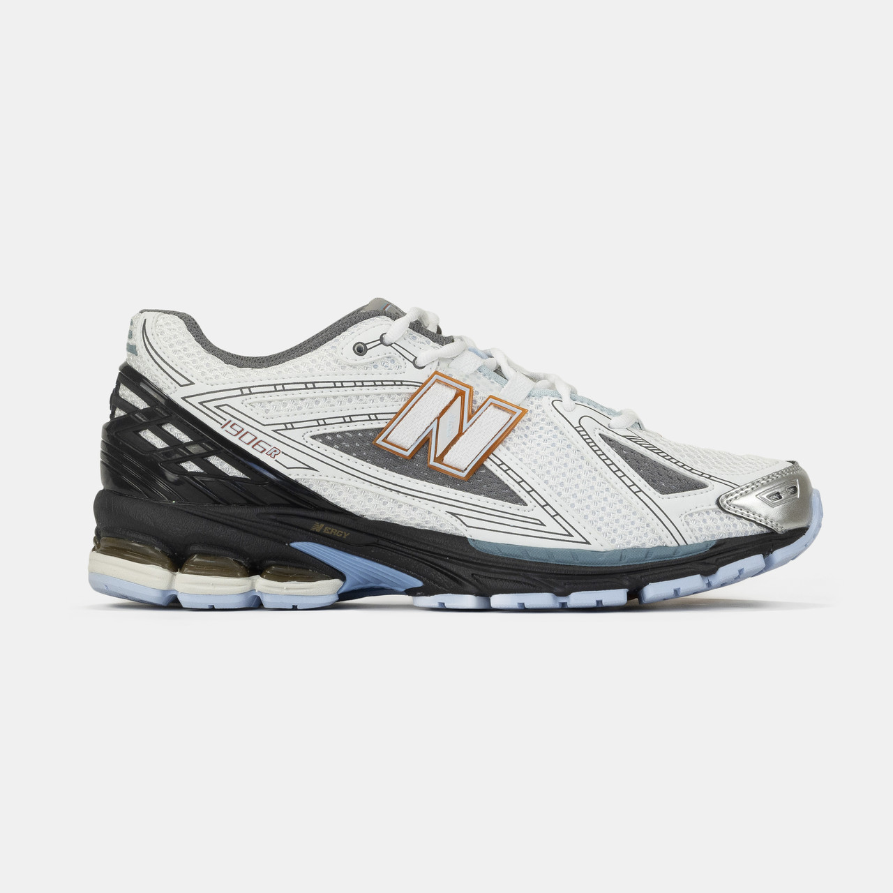 Кросівки New Balance 1906R White Black Grey / Нью Баланс 1906Р