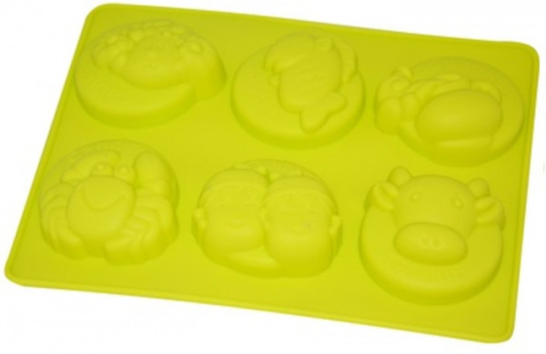 Форма силіконова на 6 виробів Зодіак 16 х 20 х 2 см ( шт ) Розпродаж!