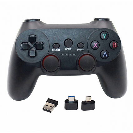 Бездротовий геймпад джойстик для комп'ютера телефону PlayStation 3 USB micro USB Type C, фото 1