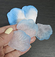 Штучні пелюстки троянд небесно БЛАКИТНІ