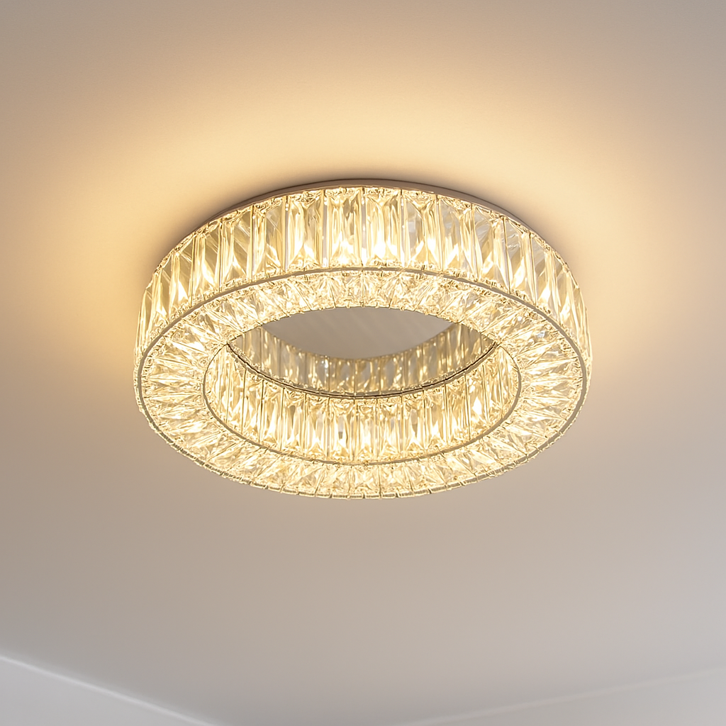 Люстра Led кристали Linisoln 100W до 18 м² колір Хром 9597/400, фото 1