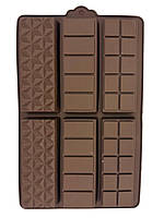 Форма силіконова для шоколаду Дубайський шоколад 15