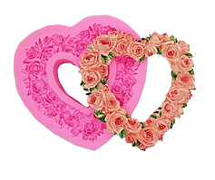 Силіконовий молд Серце велике