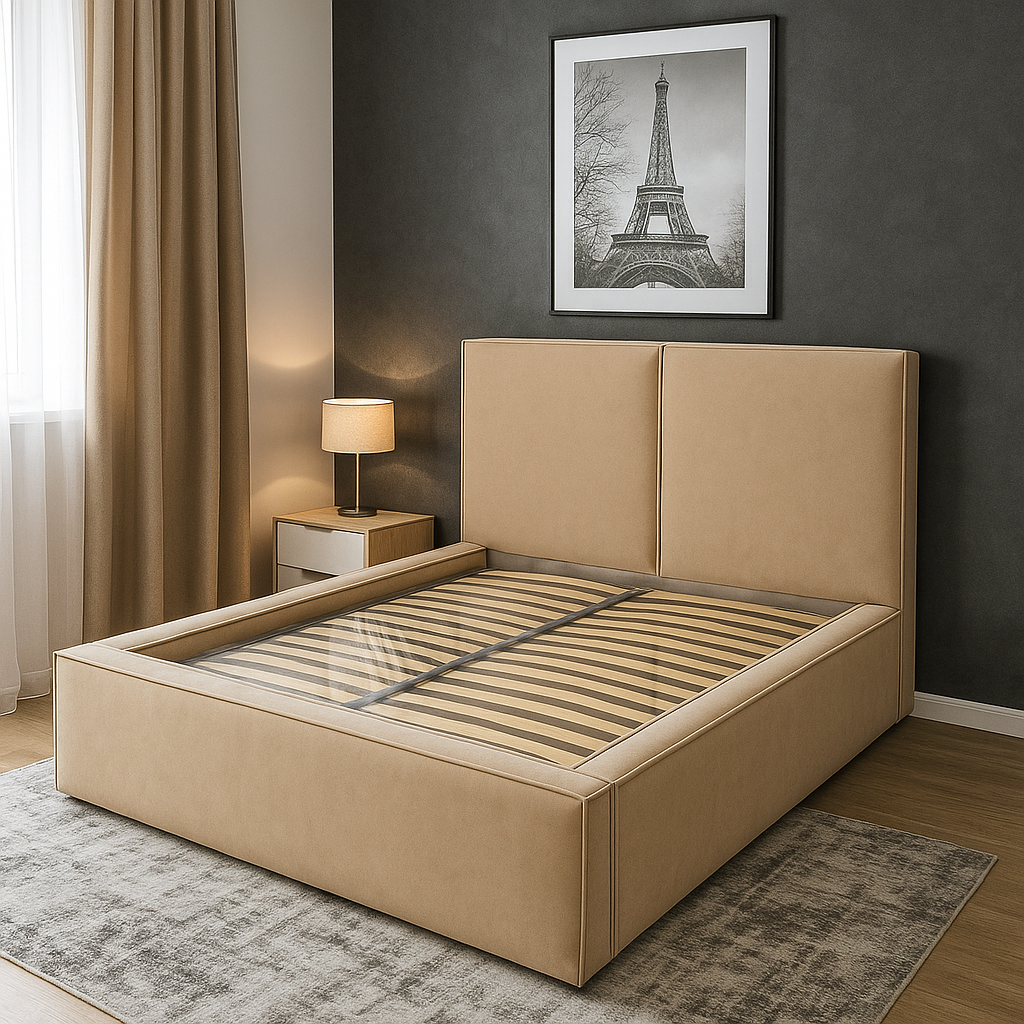 Ліжко м'яке з підйомним механізмом LUX Comfort, фото 1
