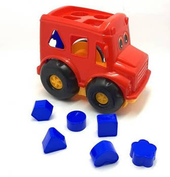 Сортер-автобус Бусик №1 CP0010401062/0244 G-Rich